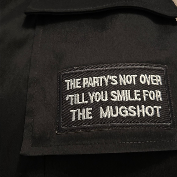 # 139  Sexy, grunge, rock and roll Mötley Crüe Handcrafted coat - Picture 7 of 17